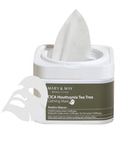 Mary&May packaging with hygienic seal keeps masks fresh and sanitary