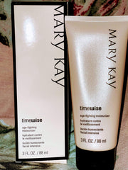 Mary Kay TimeWise moisturizer demonstrates daily routine application for a balanced complexion.