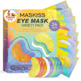 Maskiss under eye patches 8-color set packaging showcases variety for different eye concerns.