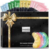 Maskiss under-eye patches packaging emphasizes freshness and gifting-ready presentation.