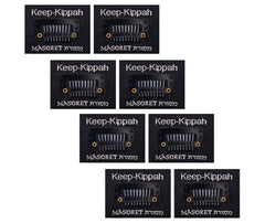 Masoret Keep-Kippah Clip Set front view secures Kippahs during ceremonies