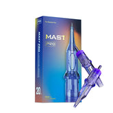 MAST TATTOO Mast Pro 1005RL cartridge with clear body for visible needle alignment.