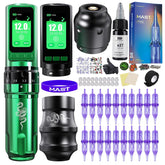 Mast Tattoo Gun Pen Year of the Snake battery pack for extended sessions.