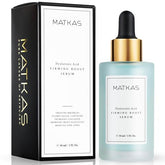 MATKAS Korean Firming Boost Serum bottle highlights anti-aging hydration for dry skin