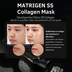 Matrigen Reverse Volume Collagen Mask application—at-home spa-like peeling experience