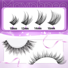 Mavphnee lash bond and seal in action for secure adhesion.