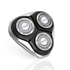 MAX-T replacement head packaging highlights authentic 100% original shaver head for reliable performance.