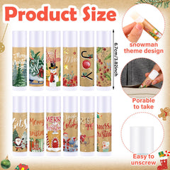 Maxcheck jasmine-flavor lip balm with candy cane visuals for portable moisture.