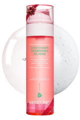 MAXCLINIC Rose Vitamin Oil to Foam bottle ready for effortless daily cleansing and makeup removal.