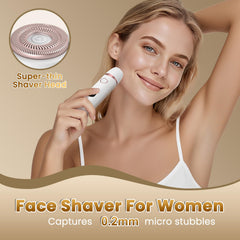 MAXGROOM 3D foil shaver head for fast, snag-free body trimming