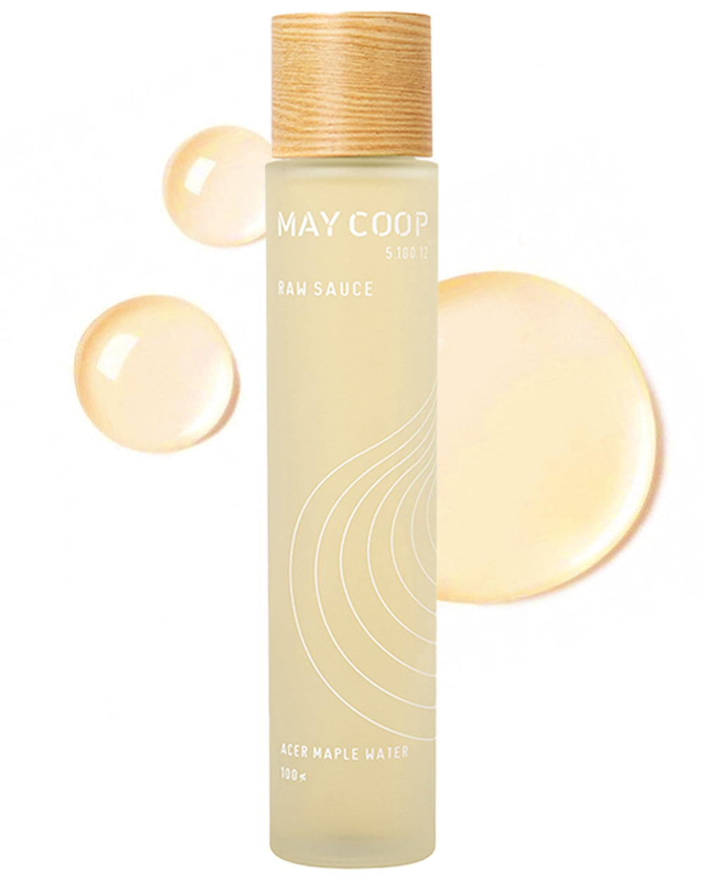 MAY COOP Moisture Essence Toner bottle front for lightweight hydration on dry skin.