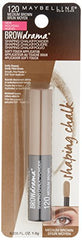 Maybelline Brow Drama soft-touch brush application for precise brow shaping