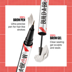 Maybelline Build-A-Brow waterproof formula withstands sweat and humidity.
