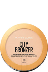 Maybelline City Bronzer compact front shows warm glow for natural sun-kissed look