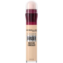 Maybelline Instant Age Rewind concealer under-eye application brightens tired-looking skin.