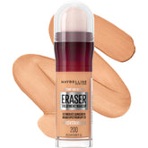 Maybelline Instant Age Rewind Eraser applicator close-up showing smooth blending for natural skin.