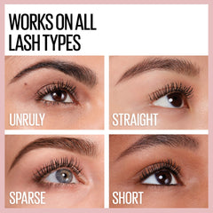 MAYBELLINE Lash Sensational: Midnight Black, color intenso que realza cada mirada.