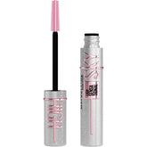 Maybelline Lash Sensational Sky High brush shows glitter wand for bold lashes.
