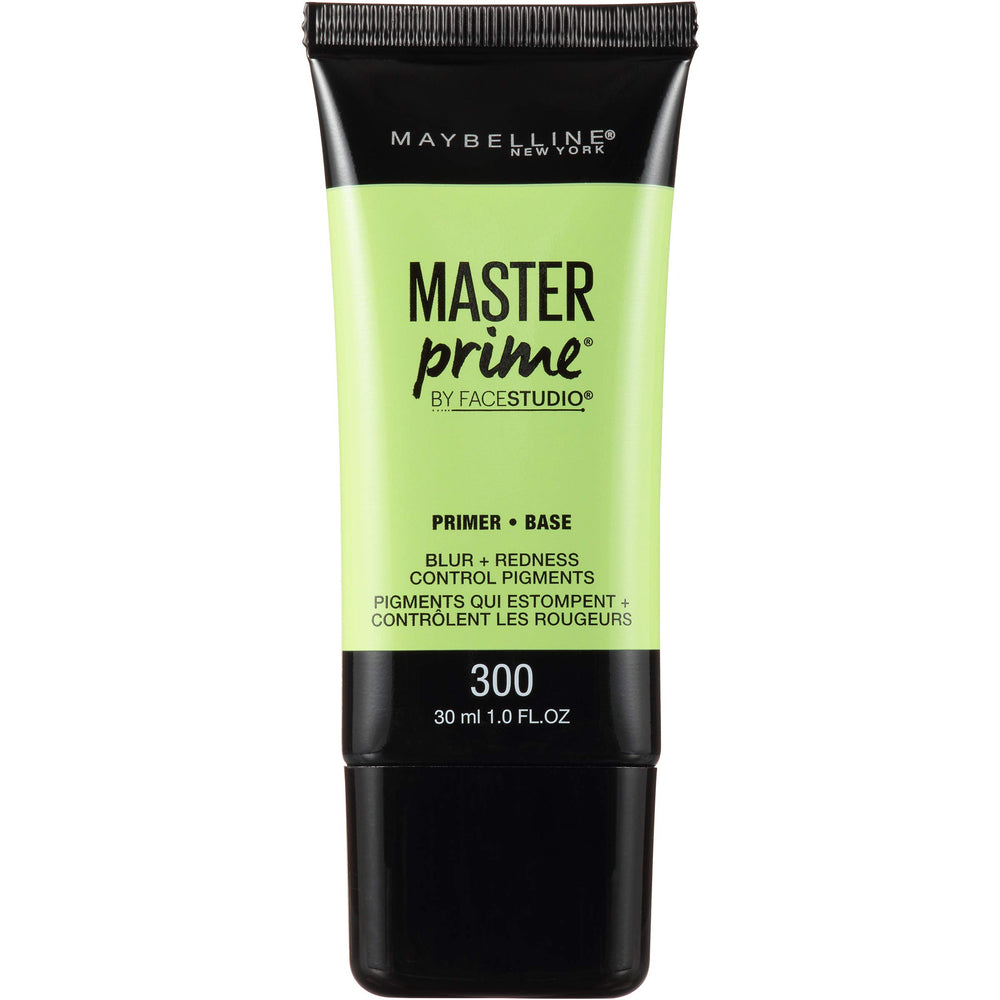 Maybelline Master Prime blur close-up shows smooth skin texture for an even base.