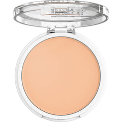 Maybelline Super Stay Hybrid Foundation closeup texture displays soft matte finish.