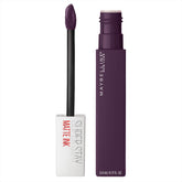 Maybelline SuperStay Matte Ink Originator bottle close-up highlights precise color