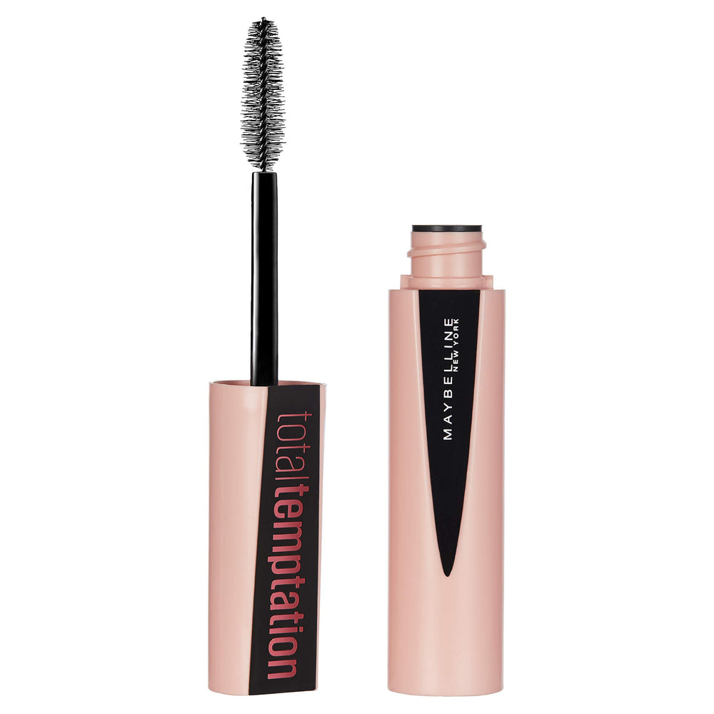 Maybelline Total Temptation mascara packaging front view for daily wear