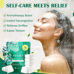 Maybeluck eucalyptus mint shower steamers in bathroom for daily self-care
