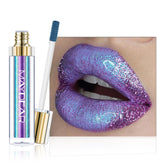 Maydear Chameleon lipstick swatch shows metallic shine for bold looks