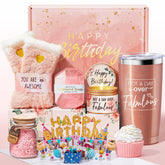 MAYICIVO birthday gift basket for women highlights a thoughtful spa set for her day