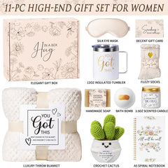 Mayicivo Get Well Gifts tumbler with handle ready for hot or cold drinks during recovery