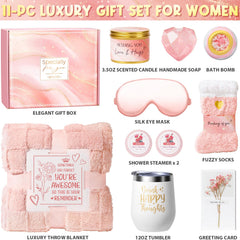 MAYICIVO rose candle lit for a calm spa-like mood