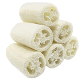 MAYMII·HOME loofahs six-pack front view for natural exfoliation and cleansing