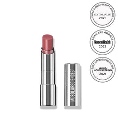 MDSolarSciences tinted lip balm SPF 30 swatch demonstrating sheer color on lips