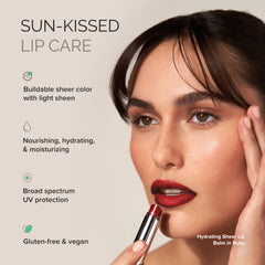 MDSolarSciences tinted sheer lip balm tinted-glow shows subtle color and protection