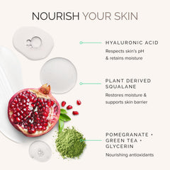 Close-up highlighting salicylic acid for pores and oil balance by MDSolarSciences