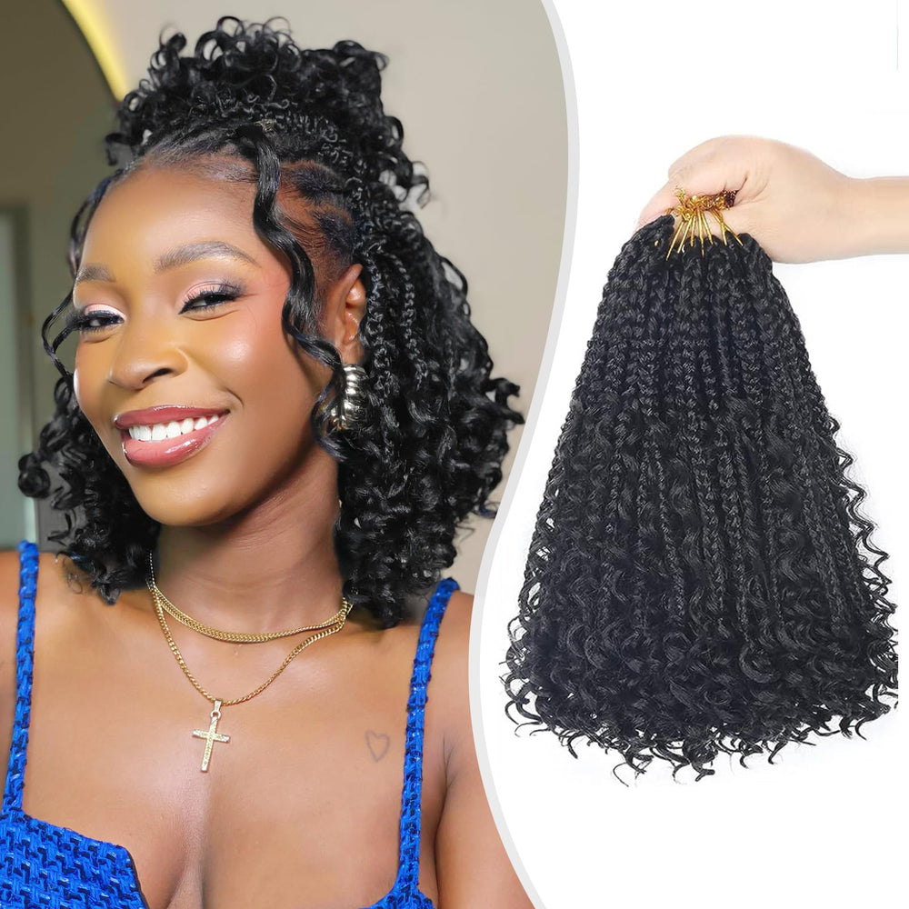 Mebeli Goddess box braids 10-inch pack for daily wear and natural movement.