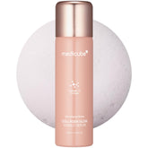 Medicube Collagen Glow Bubble Serum bottle closeup for daily hydration and brightness
