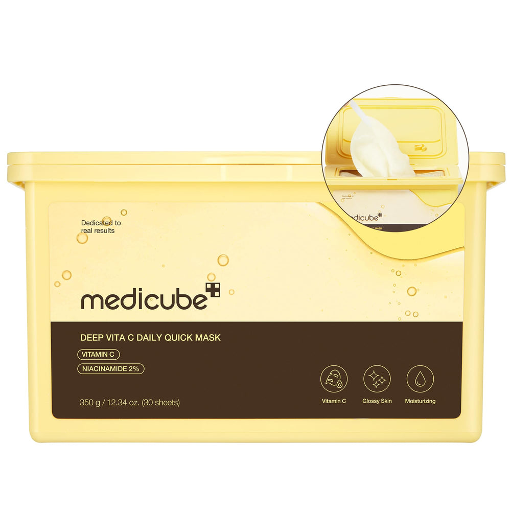 Medicube Deep Vita C Daily Sheet Mask Pack — daily radiance and hydration