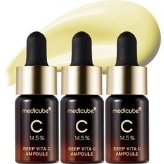 Medicube Deep Vita C Serum 2.0 bottle front view showing brightening vitamin C effect