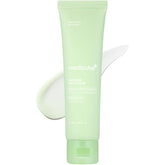 Medicube Exosome Cica Tea Tree Cream bottle closeup showing gentle soothing for sensitive skin.