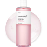 Medicube Salmon DNA PDRN Pink CICA Toner bottle front for radiant skin glow