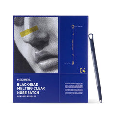 Mediheal Blackhead Melting Nose Patch Pack shows fast sebum removal for clearer pores.