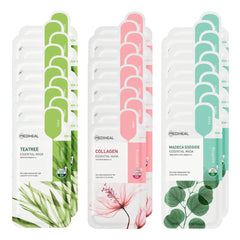 Mediheal Essential HERO 30 Pack Collagen mask boosts firmness and hydration.