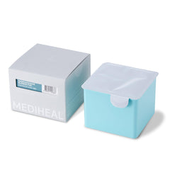 Mediheal Madecassoside blemish pad refill packaging with vegan gauze for gentle blemish care.