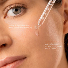 Medik8 C-Tetra dropper top ready for precise serum application.