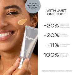 Medik8 Crystal Retinal 10 application pump enables easy nightly use.