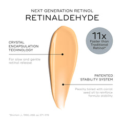 Medik8 Crystal Retinal 10 texture closeup highlights hydrating serum.