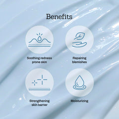 MEDITHERAPY Blue Centella Calming Cream application routine demonstrates non-greasy moisture