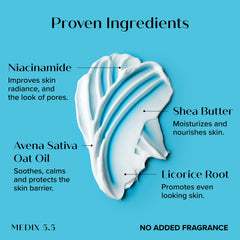Medix 5.5 body lotion pump—easy application for hydrated skin all over.