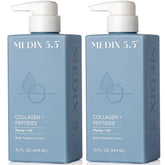 Medix 5.5 Collagen Cream bottle—hydrating, smoothing skin for daily use.